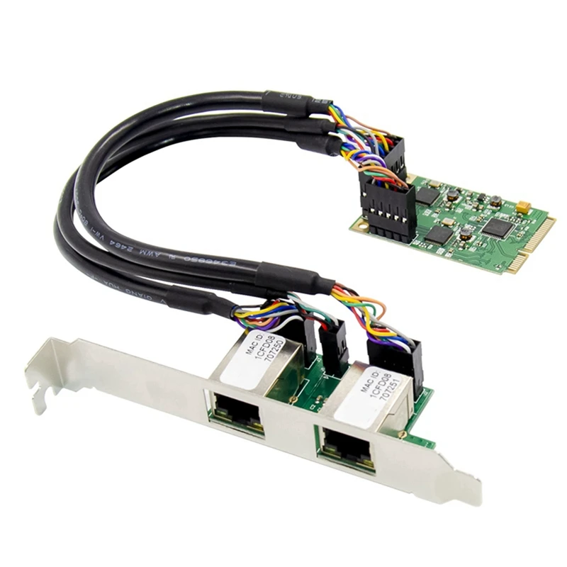 Мини PCIE Gigabit Ethernet Сетевая карта Mini PCIe 1000M RJ45 LAN Карта|Сетевые карты| |
