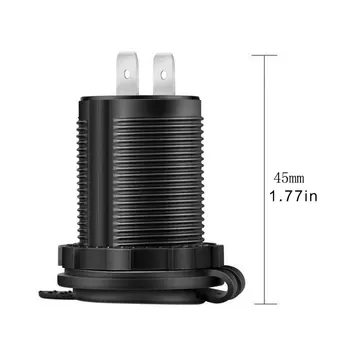 

Car Cigarette Lighter Socket Waterproof Marine Grade Cigarette Lighter Adapter With Connection Cable Socket Plug
