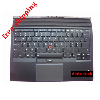 

New for Lenovo Thinkpad X1 Tablet US Backlight Keyboard 1st Gen 20GG, 20GH 2nd Gen 20JB, 20JC Palmrest 01AW600 04W0020 01HX700