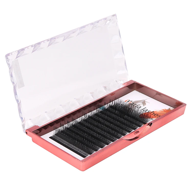 Private Label, Fácil Fan Volume Lashes Maquiagem, Clusters Atacado, 10 Casos