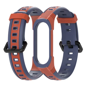

New X Style Bracelet For Mi Band 3 4 5 Strap MiBand 5 4 3 Sport Silicone Bracelet For Xiaomi Mi Band4 Smart Watch band3 Strap