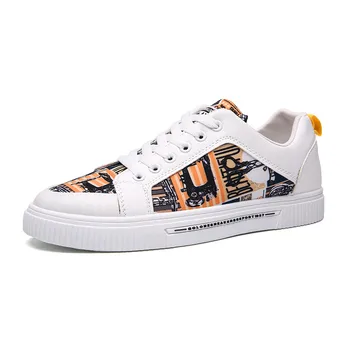 

2020 Summer New Fashion Men Casual Shoes Canvas Sneakers Board Shoes Student Shoes Lace Up Zapatillas Hombre Men Shoes