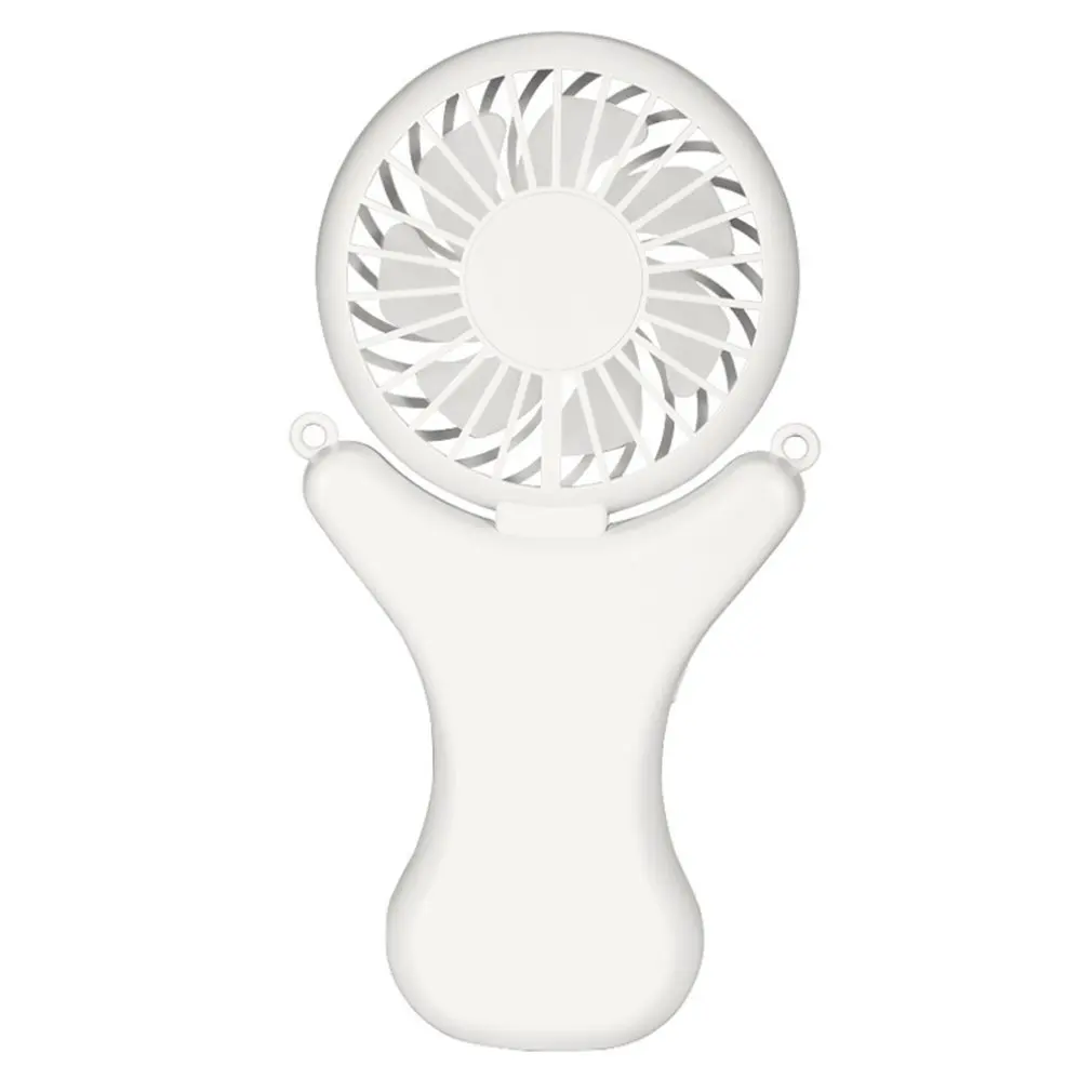 

Mini Hanging Neck Fan Handheld Cooling Fan USB Powered Rechargeable Portable Convenient Fashion Mini Fan