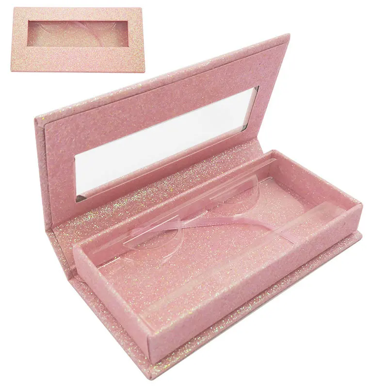 Wholesale New 3D Mink Eyelashes Boxes False Eyelash Packaging Box A Pair Of Eyelash Box Fine Mount Eyelash Gift Box - Цвет: B style
