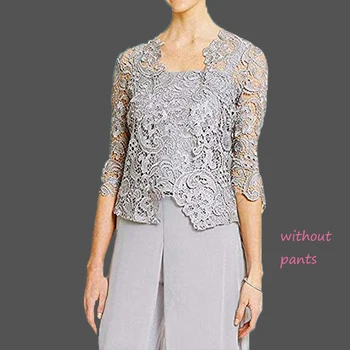 

Exquisite Brief Paragraph Without Pants Simple Spaghetti Camisole for Leisure Wear Cut-out Lace Mother of the Bride Dress