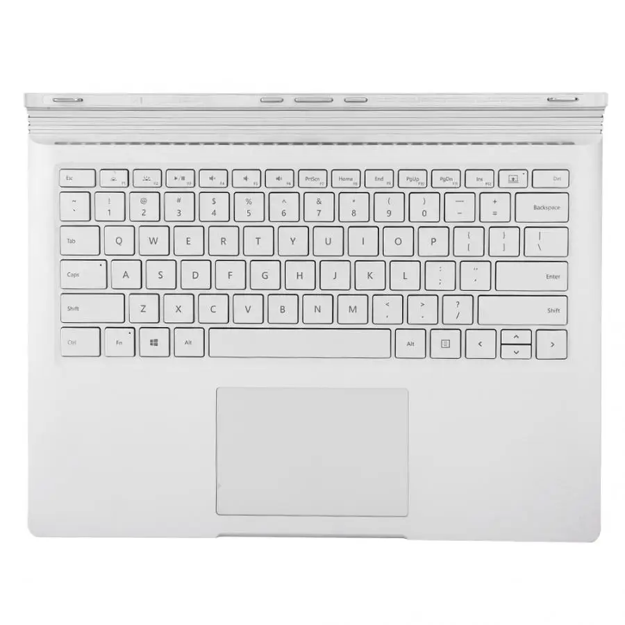 Сменная Клавиатура для ноутбука для microsoft Surface Book GTX 965M Модель 1785 серебристый