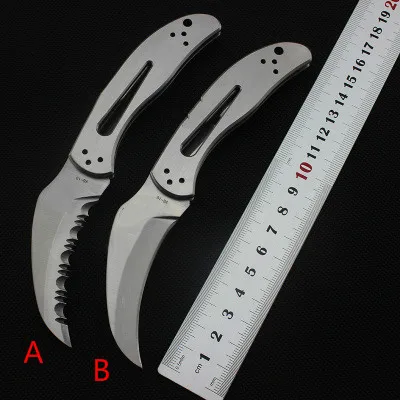 

OEM Quality High hardness C07 series C08 EDC Folding Knife All steel Handle with VG-10 Steel Blade Pocket Camping Knife Tools
