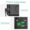 ORIA Refrigerator Thermometer 2 Wireless Sensors Indoor Outdoor Thermometer Digital Freezer Thermometer Audible Alarm 5