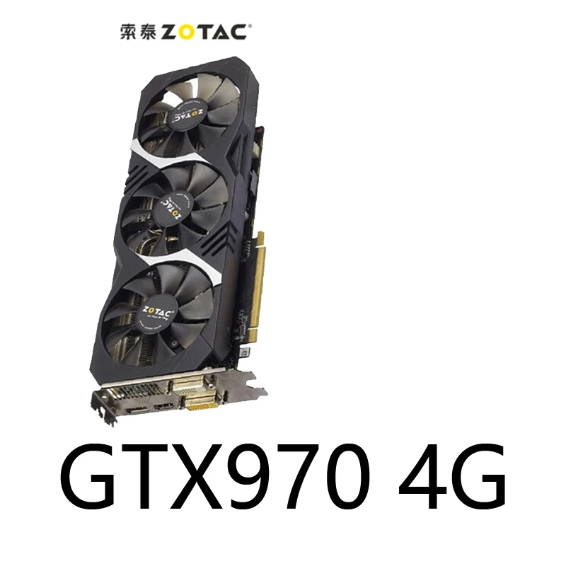 Video card gtx 970 4G GDDR5 graphic card graphics cards for pc Gaming video card Graphic cards for pc video card for pc Graphics Cards