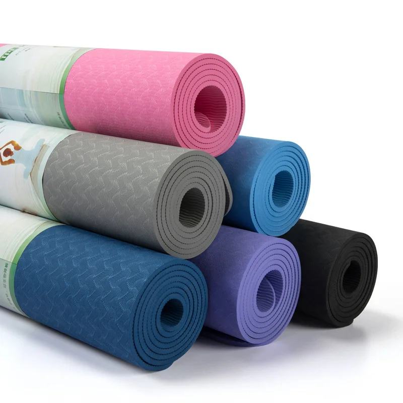 

1830*610*6mm One Color TPE Yoga Non-Slip Gymnastics Gym Exercise Yoga Mat