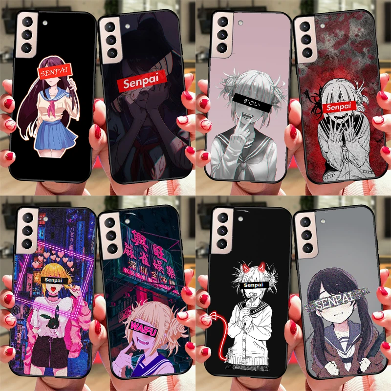 Custodia Anime Sugoi Senpai Per Samsung Galaxy S23 Ultra Note 20 10 S9 S10 Plus S20 S21 Fe S22 Ultra Cover Per Telefono