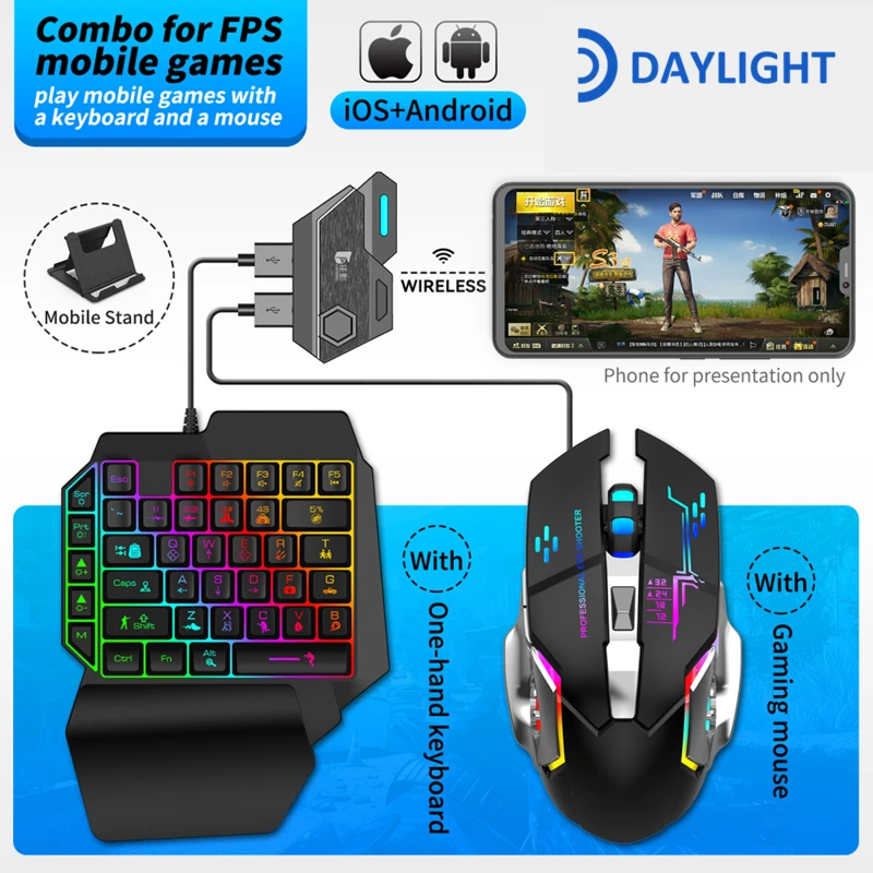 Клавиатура для левой руки односторонняя клавиатура Gamwing Mix SE/Elite Mouse