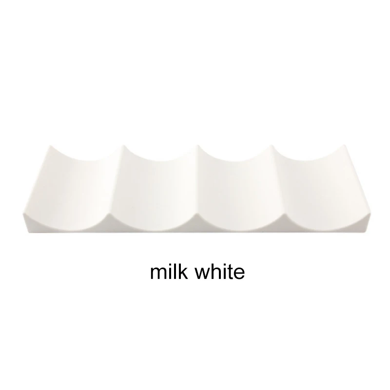 milk white Шкаф Холодильник стеллаж для хранения портативный может легко укладчик пластик 1 шт. кухонные инструменты стеллаж для вина дисплей для бутылок коврик-держатель - Цвет: milk white