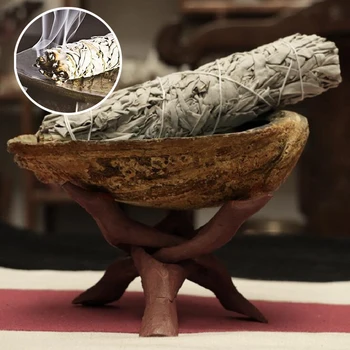 

2/4/6/12/16 American White Sage Pure Leaf Plant for Room Purification Smudging Wands Sticks for Home Room