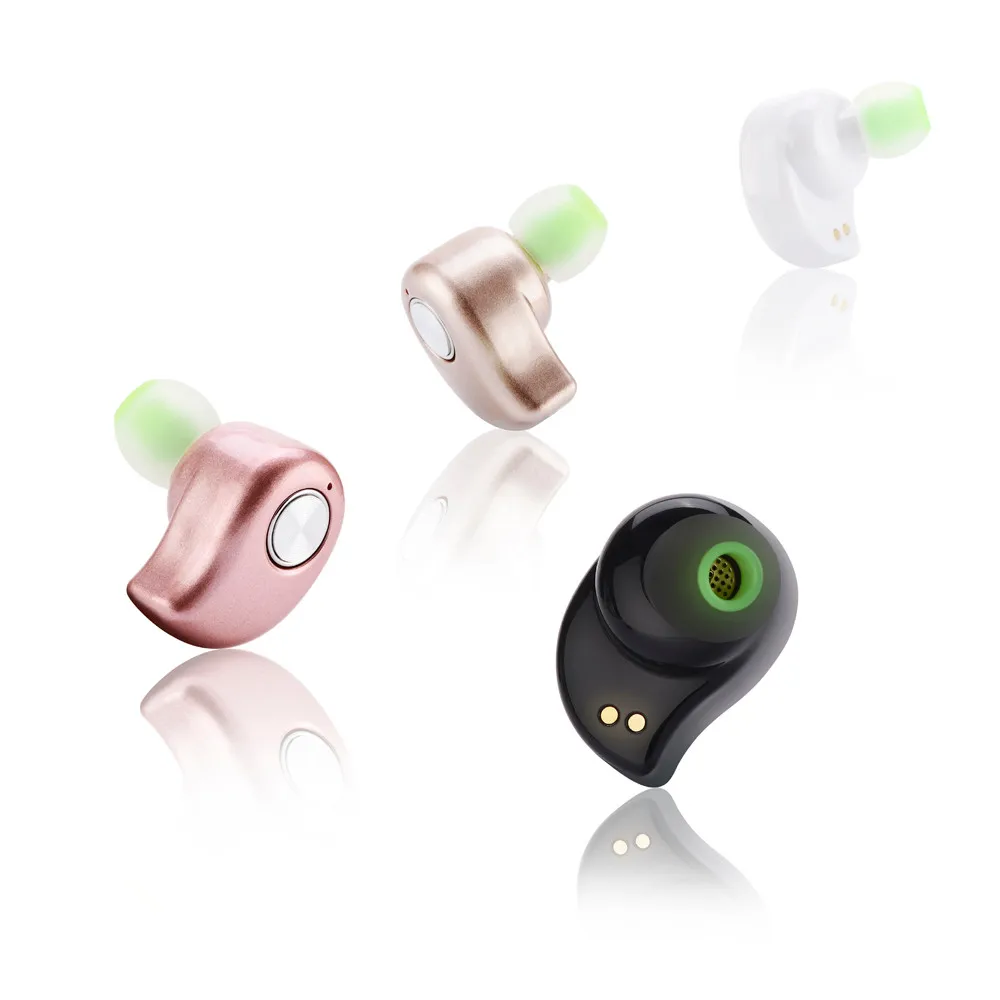 Mosunx Мини Bluetooth наушники, Спортивная беспроводная гарнитура, наушники-вкладыши с микрофоном, невидимые наушники, стерео гарнитура для телефона