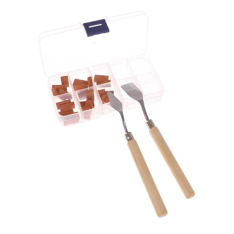 Mini Bricks DIY Constructor Toy Shovel Storage Box Mini Bricks Toys For Children 5