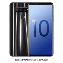 S10 мобильный телефон 6,1 дюймов 3g смартфон 1+ 16 Гб четырехъядерный трехъядерный с камерой смартфон водонепроницаемый пылезащитный Android Dual Sim