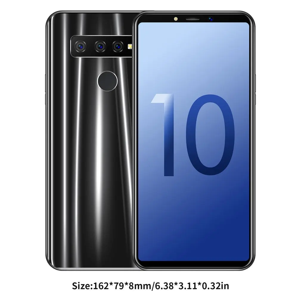 

S10 Mobile Phone 6.1 Inch 3G Smartphone 1+16Gb Quad Core Triple Camera Smartphone Waterproof Dustproof Android Dual Sim