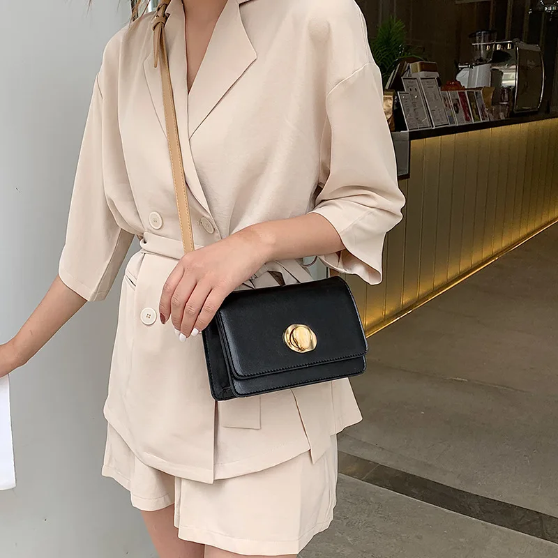

Summer net red bag 2019 new fashion temperament small square bag women's large and small shoulder Messenger bag