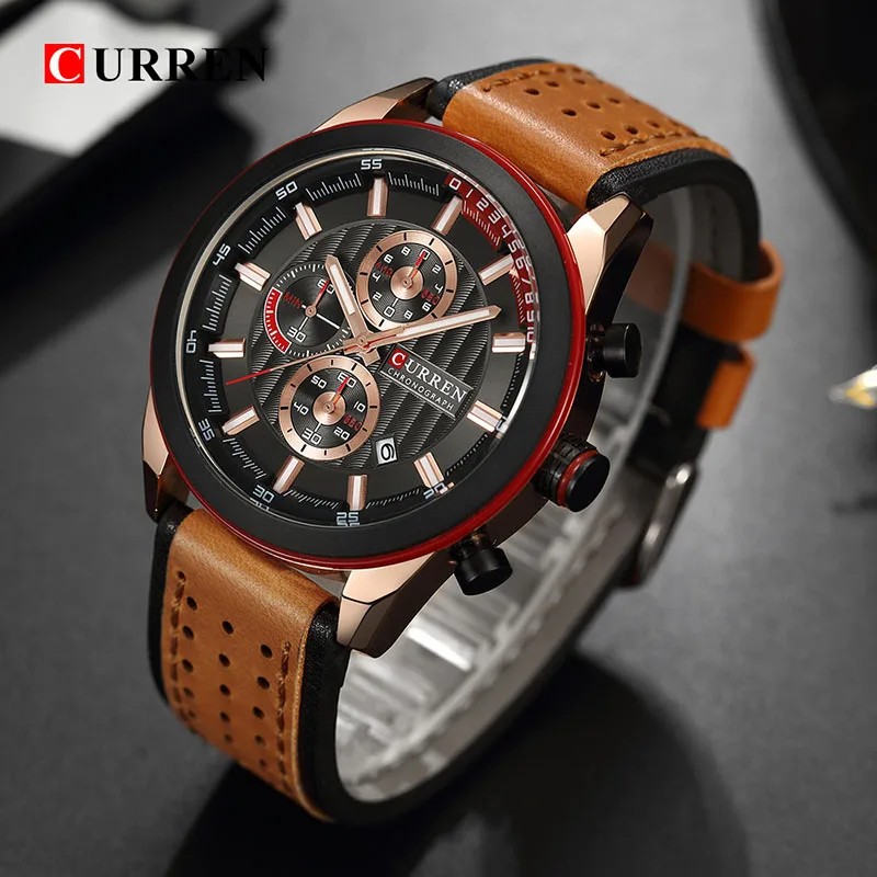 

relogio Curren Fashion Watches Men Casual Military Sports Watch Quartz Analog Wrist Watches Clock sMale Hour Relogio Masculino