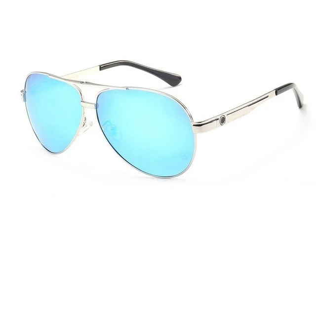 Популярные поляризованные солнцезащитные очки для мужчин s Mercede дизайнерские солнцезащитные очки wo мужские очки Oculos De Sol для мужчин солнцезащитные очки для вождения 737 - Цвет линз: blue