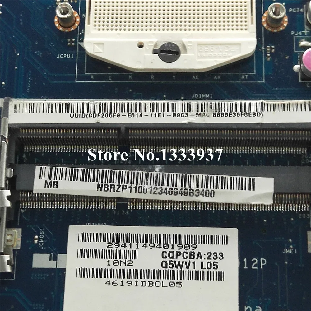 Very best  Q5WVH LA-7912P HM77 mainboard For Acer E1-531 E1-571G V3-571G V3-571 Laptop motherboard SLJ8C NBY1X