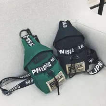 Нейлоновая сумка женская новая стильная модная универсальная сумка на плечо в Корейском стиле маленькая нагрудная сумка на плечо для девочек