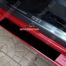 Накладки для порогов автомобиля щитки для VW GOLF 6 MK6 GTi 2009 2010 2011 2012 2013 5DR