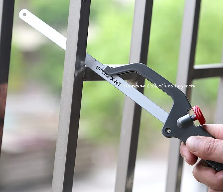 Mini hacksaw Portable hand saw High Quality Metal Cutting Tool Saw blade length is not limited Hand Tools Parts