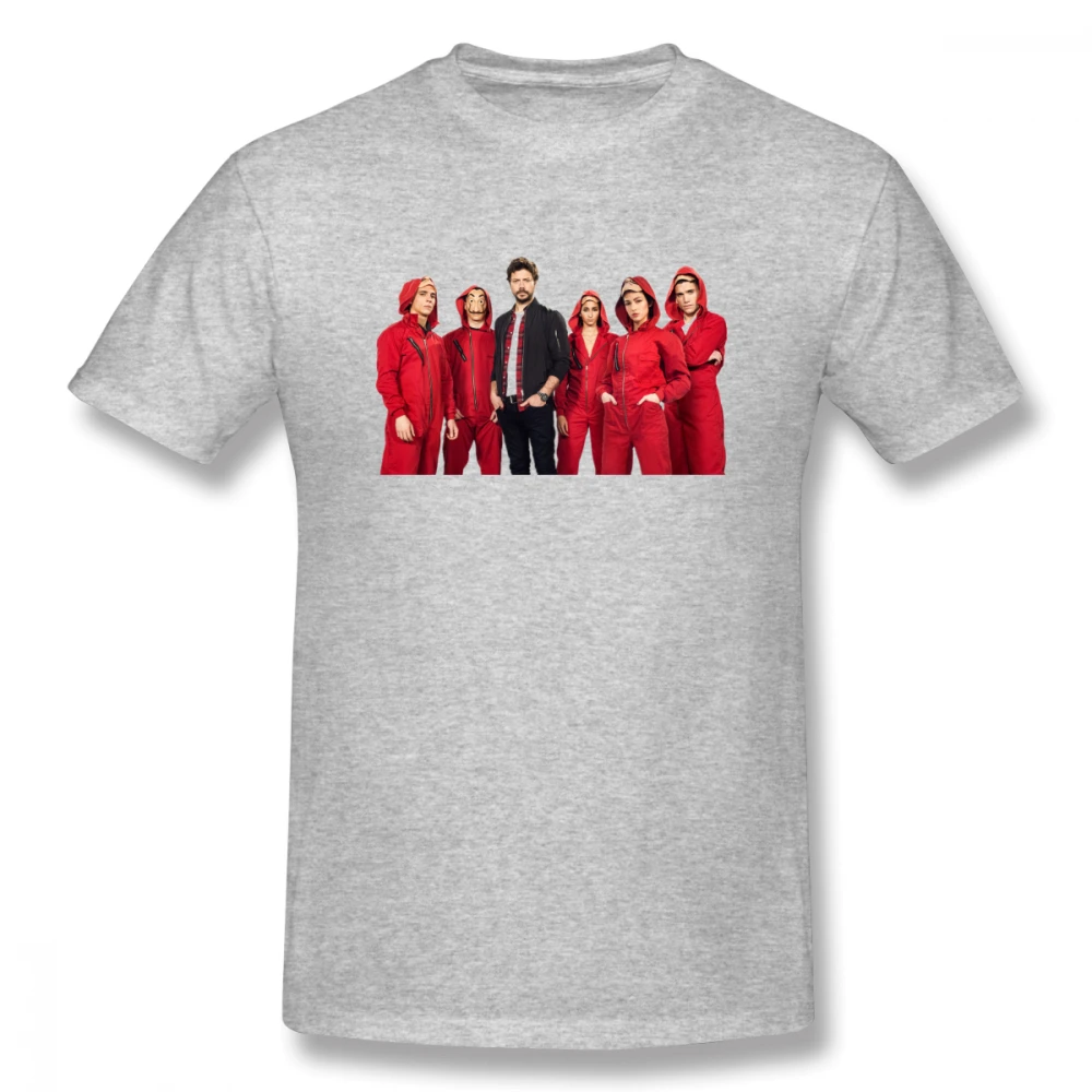 2019 La Casa De Papel The Members Men's Basic Short Sleeve T-Shirt 3D Print t shirt Cotton Funny T-shirt home Top Tees 2019 La Casa De Papel The Members Men's Basic Short Sleeve T-Shirt 3D Print t shirt Cotton Funny T-shirt home Top Tees