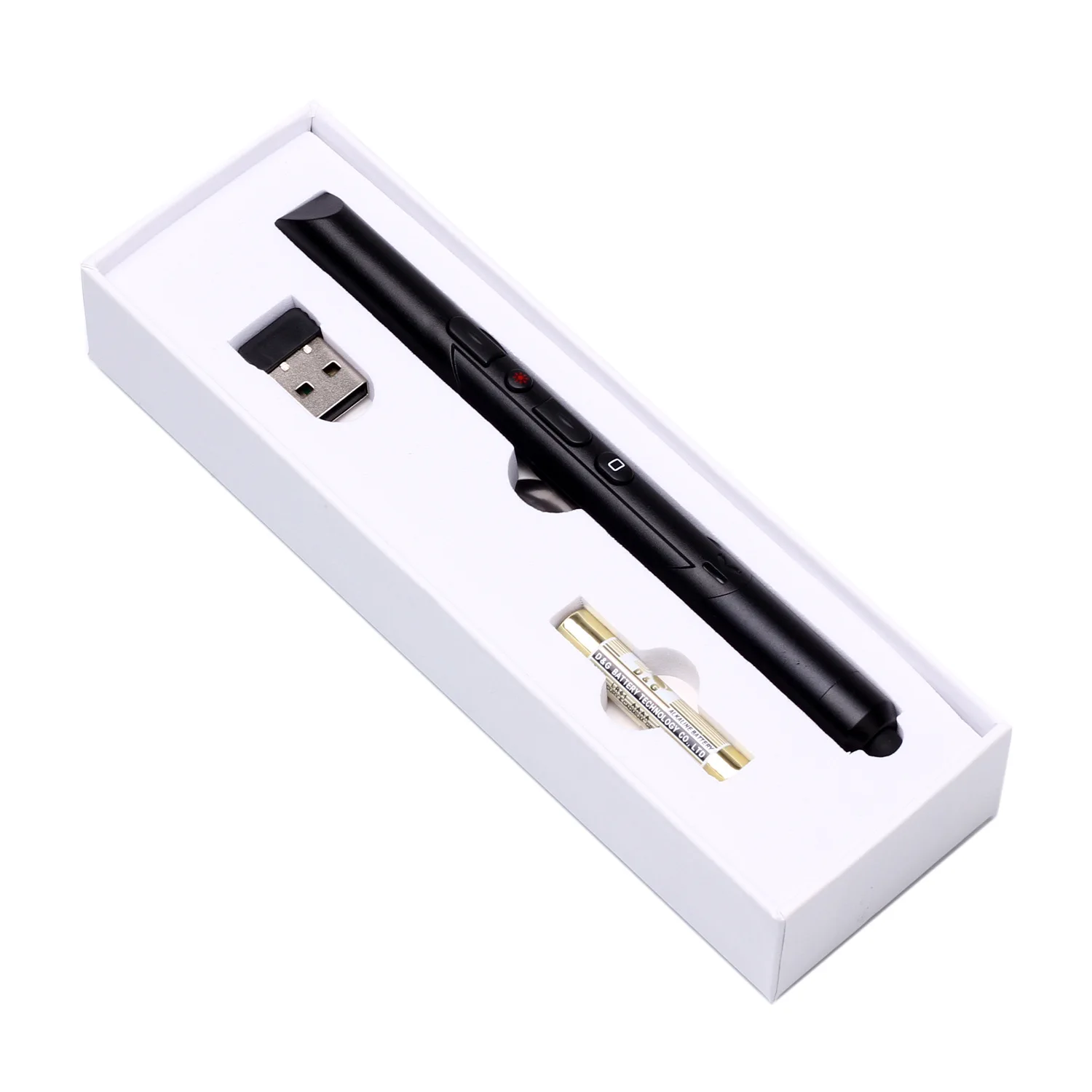 Дистанция 50 м перезаряжаемая Беспроводная лазерная указка для презентаций с воздушной мышью, PowerPoint ведущий пульт дистанционного управления PPT Ручка-пульт