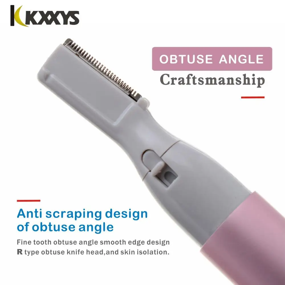 Multifunctional Electric Face Eyebrow Trimmer Painless Mini Eye Brow Shaver Women Epilator Portable Razors Facial Hair Remover