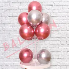 Свадебные принадлежности для свадьбы, свадьбы, дома, декоративные украшения для дня рождения, романтические Креативные украшения для воздушных шаров на столе