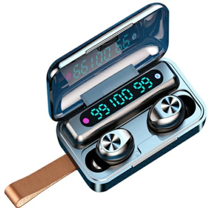 F9 новый модернизированный наушники Беспроводной Bluetooth гарнитуры шум снижение HD