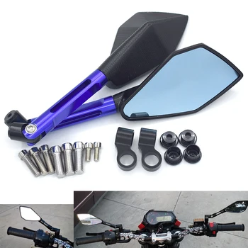 

CNC Universal Motorcycle Bigger Side Rearview Mirrors Racer Scooter Sports For Yamaha XS650 XS750 XT600ZE XTZ660 XV1000 XV535