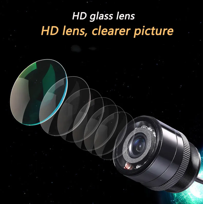 Reverse Parking Backup Cam Monitor 2.4G Wireless RCA Video Transmitter Receiver Adapter Kit for Car DVD Monitor Rear View Camera (1)