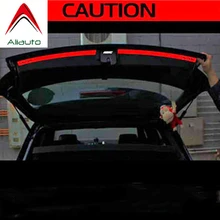 Aliauto 2 X accesorios de coche maletero del coche pegatina y calcomanía reflectante seguridad advertencia pegatina para VW Golf 6 7 nuevo Polo(China)