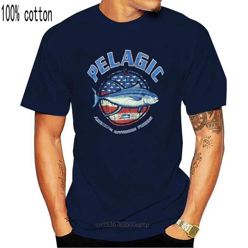 men's shirt with swordfish logo