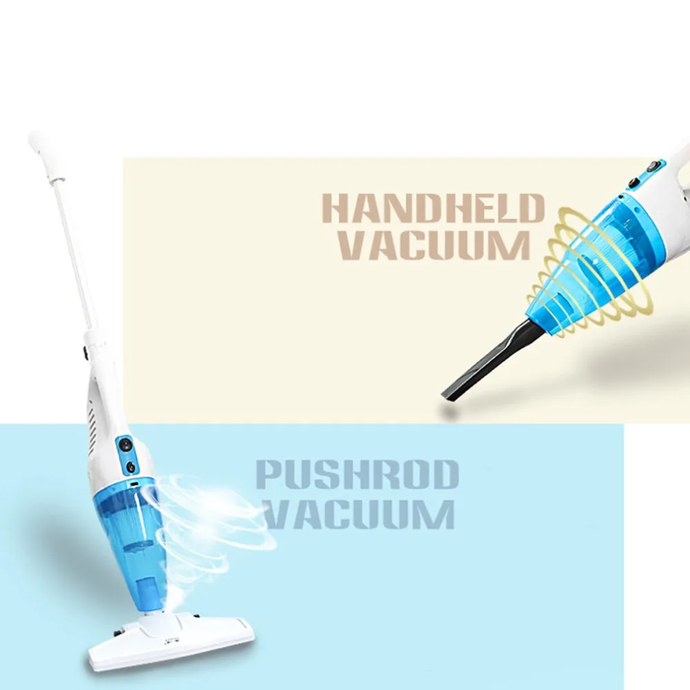

Hot Hand-push 2 in 1 Handheld Vacuum Cleaner Sweeping Machine 650W Low Noise Dust Collector Home Rod Aspirator Carpet Cleanner