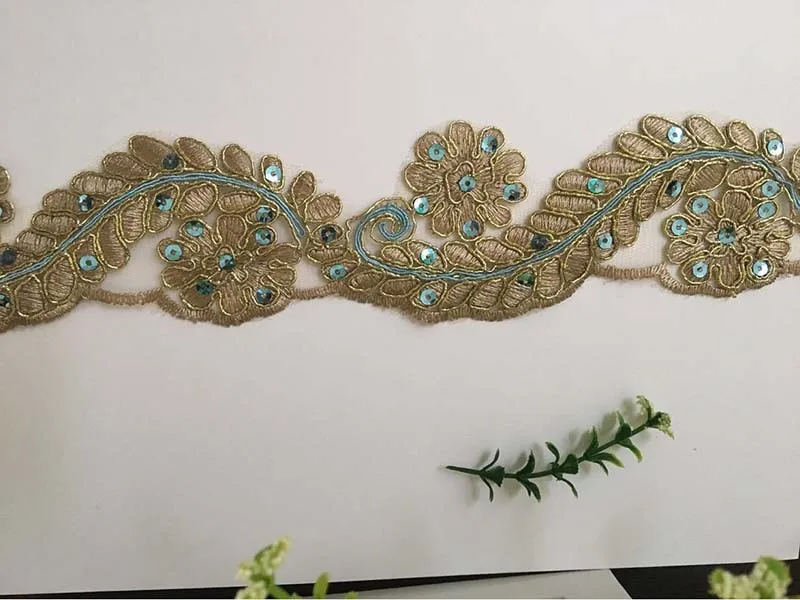 

30 ярдов блестящая ткань с цветочным орнаментом Венецианская сетка для шитья свадебных платьев