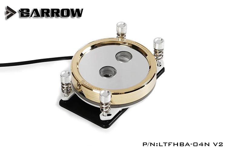 Barrow Gold CPU Water Block use for INTEL LGA1150 1151 1155 1156/ X99 2011 / AMD AM3 AM4/ Radiator 5V GND to 3PIN Hearder