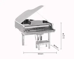 3D модель сборная Стерео Металл DIY из нержавеющей стали без клея головоломка Скорпион барабан комплект ≥ 14 лет 14-летний или abov