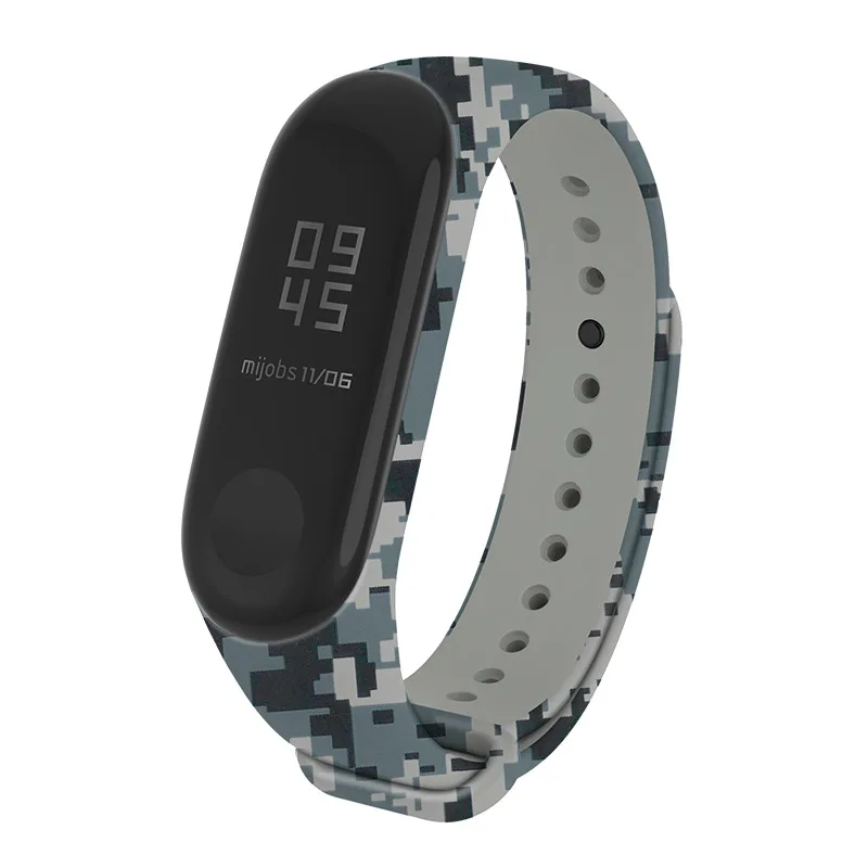 Яркие силиконовые часы ремешок для Xiaomi mi Band 4 браслет для mi Band 3 4 умные часы сменный Браслет для mi Band 3 4 ремешок