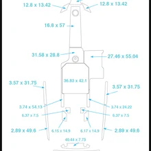 Moomba Mondo плавать шаг и кокпита коврик лодка EVA Тиковый настил 1/" 6 мм