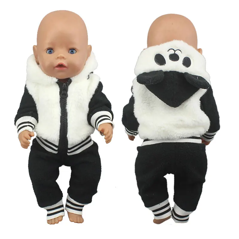 2023 New Cute frog Suits Fit For 43cm Baby Doll 17 Inch Reborn Baby Doll Clothes