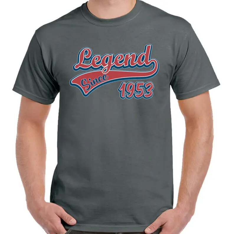 Legend since 1953-Fun Mens 66th Birthday T-Shirt Age 66 |