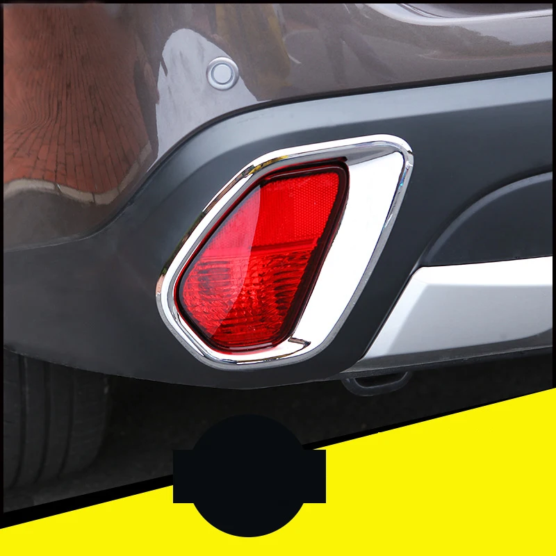 Lsrtw2017 Abs Car Rear Foglight Frame Trims for Mitsubishi Outlander 2016 2017 2018 2019 2020 Accessories | Автомобили и