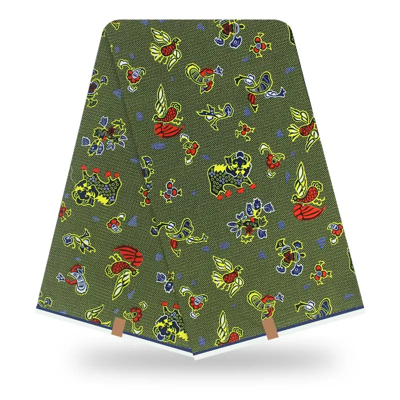 

African Fabric nederlands Ankara High Quality Print Pagne Wax Prints Fabric real price