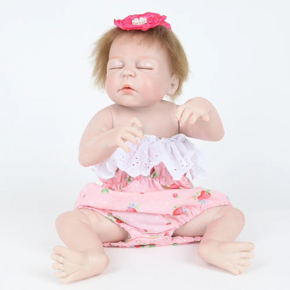 

Model Rebirth Cute Doll a Year of Age Doll GIRL'S Toy Collection Gift Realistic Vinyl Infant