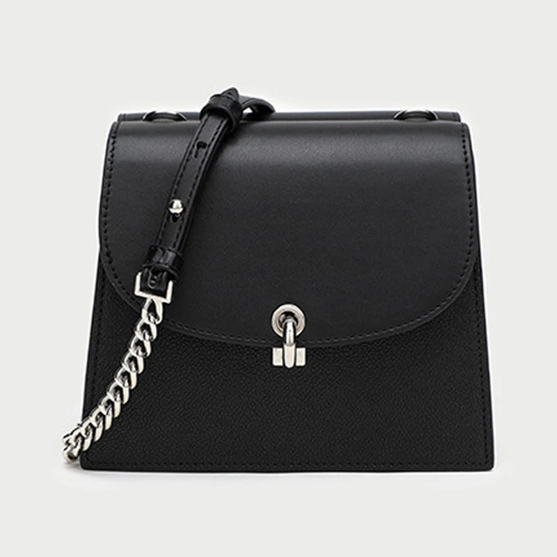 

Luxury Handbags Women Bag Metal Lock Purses and Handbags High Quality PU Leather Chain Small Shoulder Crossbody Bag For Female